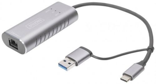 Digitus DN-3028 síťový adaptér 2.5 GBit/s USB, USB 3.0, USB 3.1 (Gen 1x1) , USB 3.2 (Gen 1x1) , USB 3.2 Gen 1 (USB 3.0), USB-A