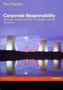 Corporate Responsibility - Governance, Compliance and Ethics in a Sustainable Environment (Cannon Tom)(Paperback)