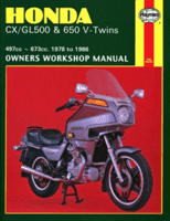 Honda CX/GL500 and 650 V-Twins 1978-86 Owner's Workshop Manual (Churchill Jeremy)(Paperback)