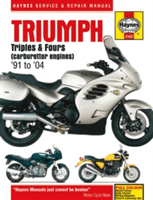 Triumph Triples & Fours Motorcycle Repair Manual (Editors of Haynes Manuals)(Paperback)
