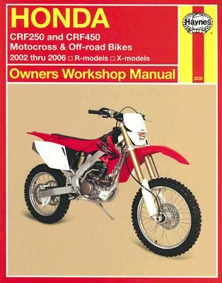 Honda CRf250 & CRf450 (02 - 06) (Haynes Publishing)(Paperback / softback)