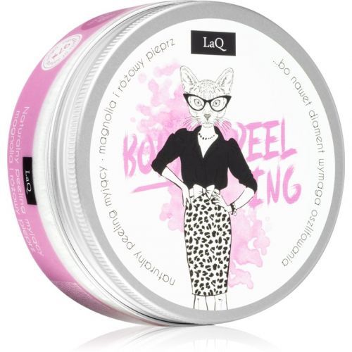 LaQ Kitten Magnolia zjemňující cukrový peeling 200 ml