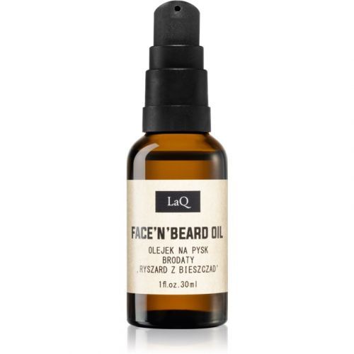 LaQ Lynx From Mountain vyživující olej na vlasy a vousy 30 ml