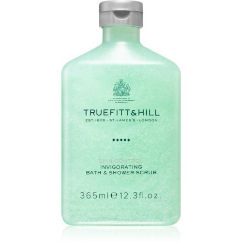 Truefitt & Hill Skin Control Invigorating Bath & Shower Scrub peeling na obličej i tělo pro muže 100 ml