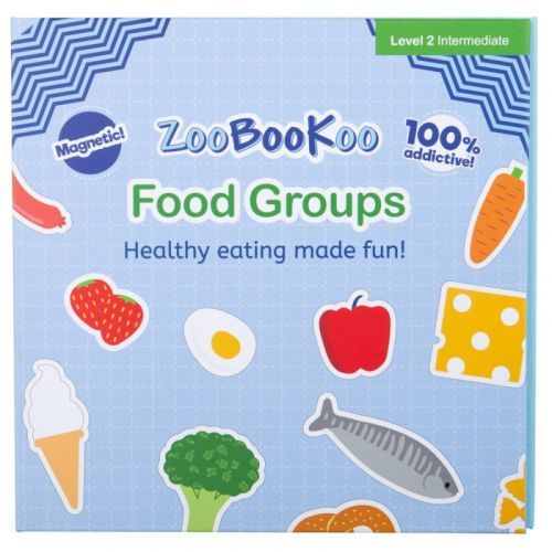 Zoobookoo Zoobookoo Magnetická kniha Potravinové skupiny