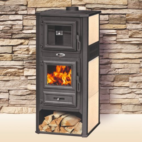 BLIST krbová kamna AMBASADOR R s troubou - béžová