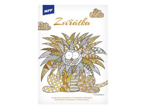 MFP 5301161 Omalovánky antistresové Zvířátka A5