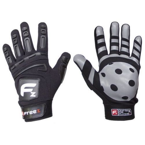 FREEZ GLOVES G-180 SR Florbalové brankářské rukavice, černá, velikost XL