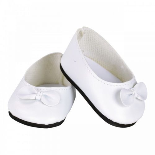 Petitcollin Petitcollin Balerínky s mašličkou bílé (pro panenku 28 cm)