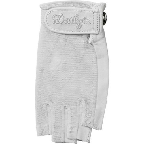 DAILY SPORTS SUN GLOVE HALF FINGER Dámská golfová rukavice, bílá, velikost L