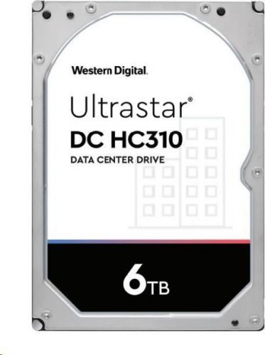 WD Western Digital Ultrastar HDD 6TB (HUS726T6TAL5204) DC HC310 3.5in 26.1MM 256MB 7200RPM SAS 512E (0B36047)