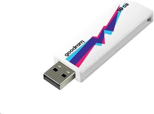 GoodRAM Flash Disk UCL2 16GB USB 2.0 bílá (UCL2-0160W0R11)