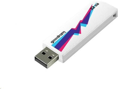 GoodRAM Flash Disk UCL2 32GB USB 2.0 bílá (UCL2-0320W0R11)