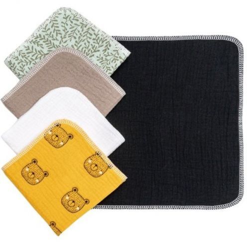 T-Tomi BIO Mušelínové ubrousky UNI 5 ks