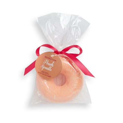 I Heart Revolution Peach Sprinkle Donut Bath Fizzer Šumivá Bomba Do Koupele