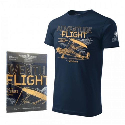 Triko Antonio ADVENTURE FLIGHT - navy, XL