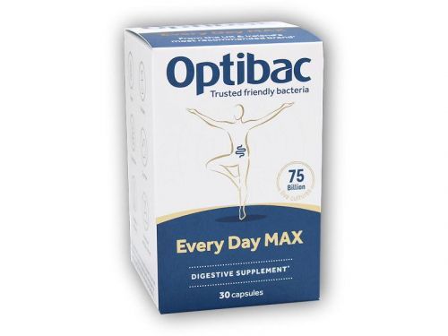 Optibac MAX Probiotika pro každý den 30 kapslí