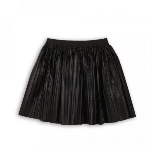 Sukně dívčí skládaná, Minoti, VOID 12, černá - 104/110