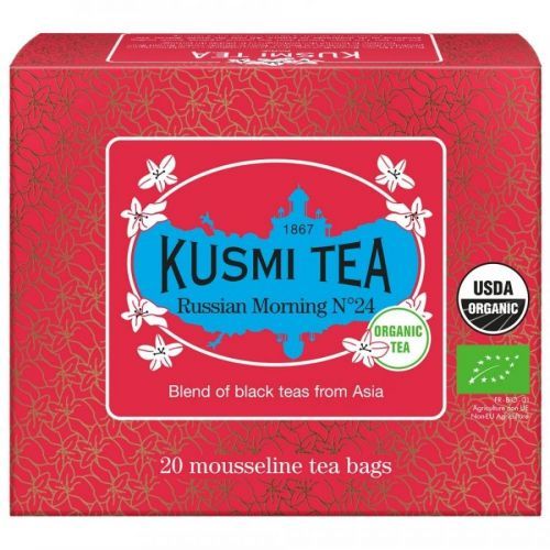 Černý čaj MORNING N°24 Kusmi Tea 20 mušelínových sáčků