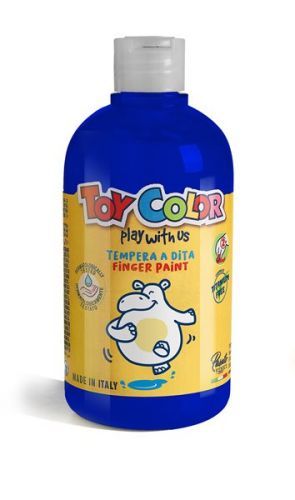 Prstová barva Toy Color - 500ml - modrá