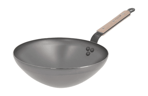 Železný WOK Mineral B Bois de Buyer 28 cm