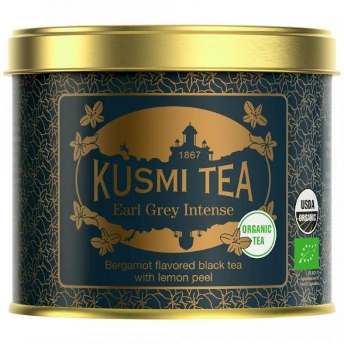 Černý čaj EARL GREY INTENSE Kusmi Tea plechovka 100 g