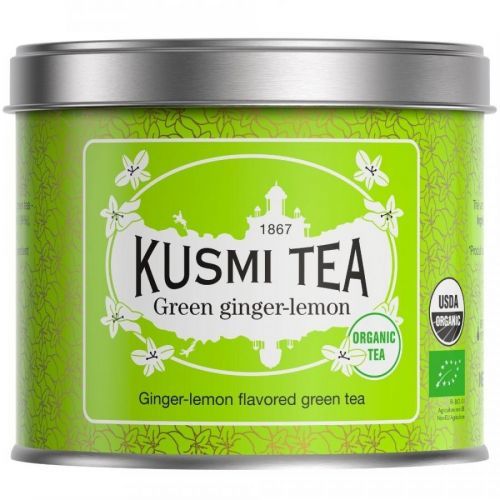 Zelený čaj GINGER LEMON Kusmi Tea plechovka 100 g