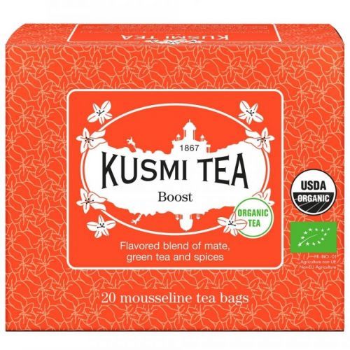 Zelený čaj BOOST Kusmi Tea 20 mušelínových sáčků
