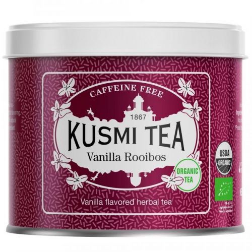 Rooibos čaj VANILLA Kusmi Tea plechovka 100 g