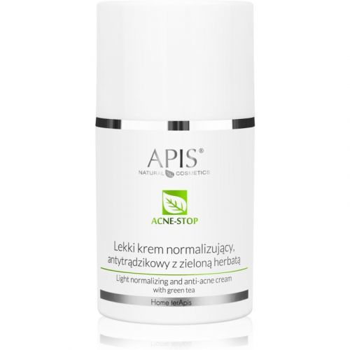 Apis Natural Cosmetics Acne-Stop Home TerApis lehký krém proti akné regulující tvorbu kožního mazu 50 ml