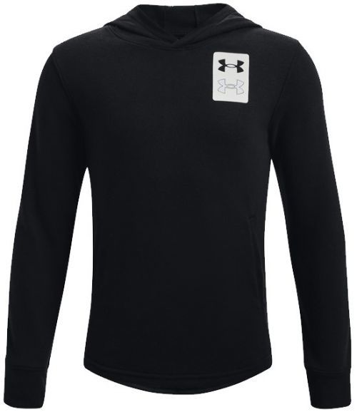 Mikina s kapucí Under Armour UA Rival Terry Hoodie-BLK