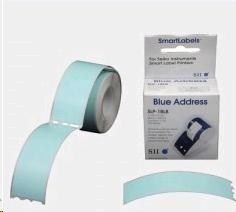 Seiko SLP-1BLB adresní štítky - modré, 28x89mm 130ks/role