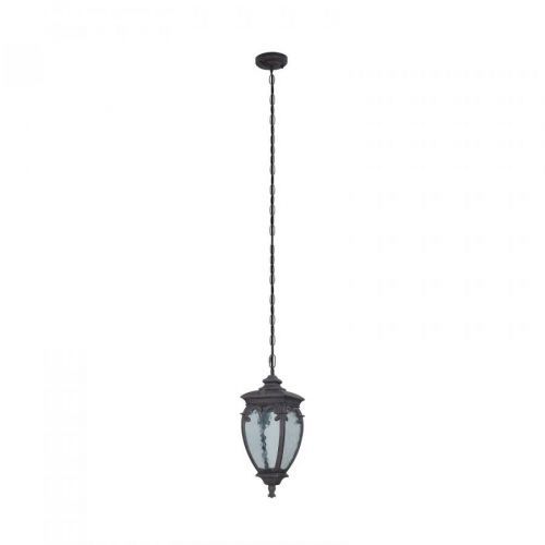 Maytoni Fleur venkovní závěsné světlo, bronz, hliník, sklo, E27, 60W, K: 40cm