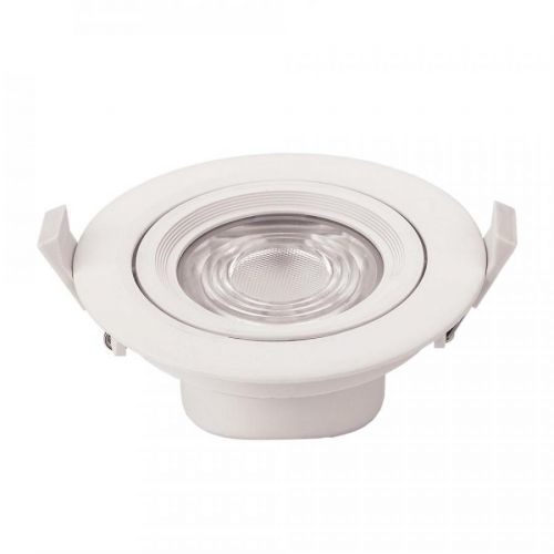 Optonica LED COB Downlight kruhové Rotatable 10W Teplá bílá