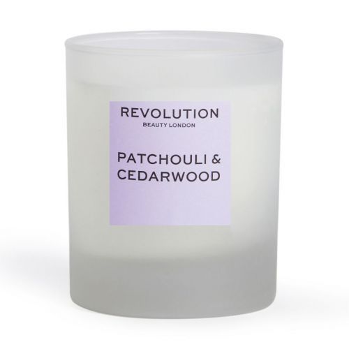 Revolution Patchouli & Cedarwood Scented Candle Svíčka 170 g