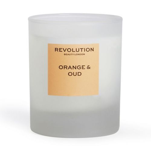 Revolution Orange & Oud Scented Candle Svíčka 170 g