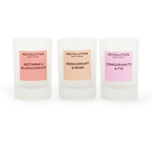 Revolution Fruity Mini Candle Gift Set Svíčka 120 g