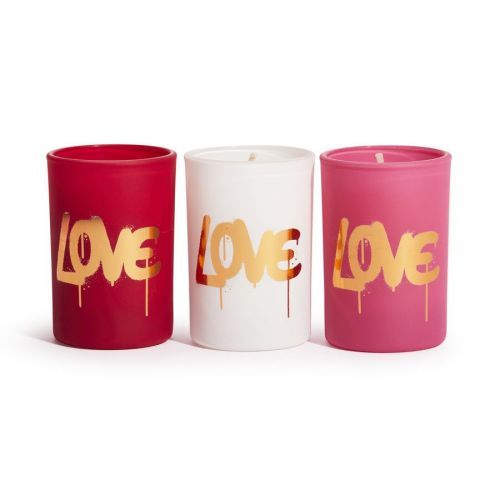 Revolution Home Love Collection Is In The Air Mini Candle Gift Set Svíčka 120 g