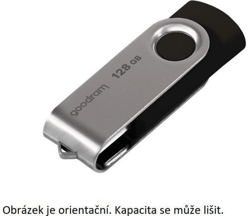 GoodRAM Flash Disk UTS2 8GB USB 2.0, černá (UTS2-0080K0R11)