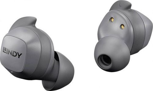 Bluetooth® Hi-Fi špuntová sluchátka LINDY 73194, šedá