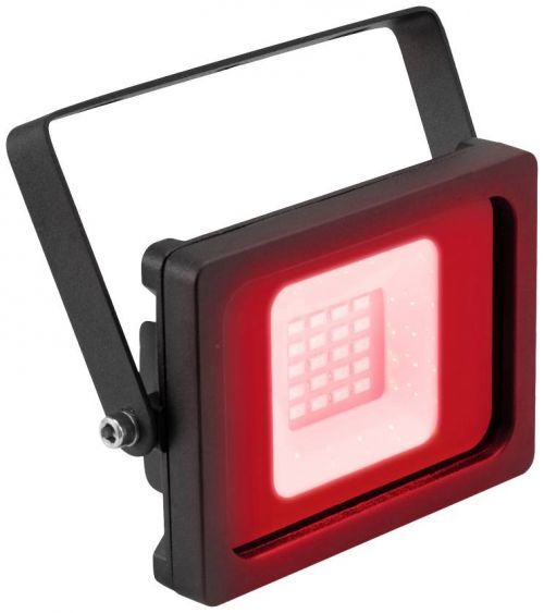 Venkovní LED reflektor Eurolite LED IP FL-10 SMD rot 51914901, 10 W, N/A, černá