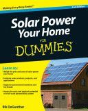 Solar Power Your Home For Dummies (DeGunther Rik)(Paperback)