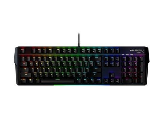 HP HyperX Alloy MKW100 - Mechnical Gaming Keyboard - Red (US Layout), 4P5E1AA