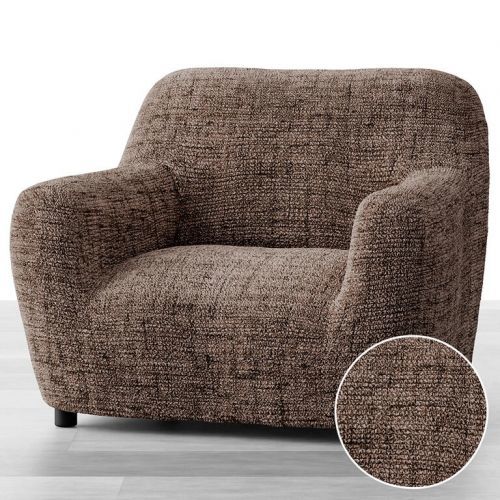 Bielastické potahy VITTORIA hnědá