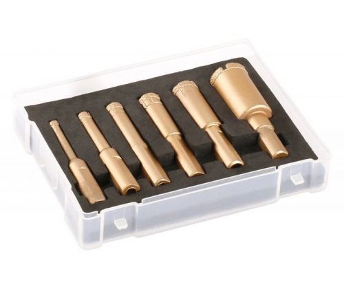 Sada vrtáků korunkových diamantových 6-20mm Festa 24798