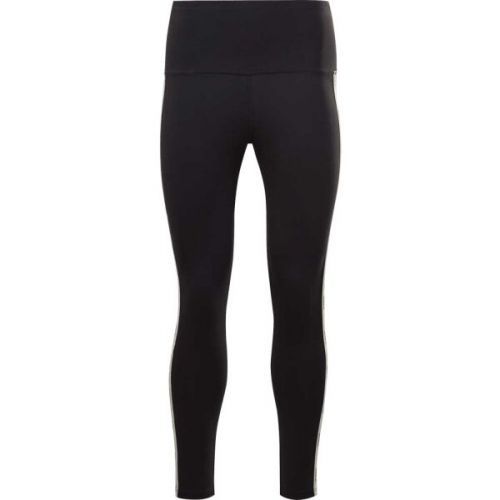 Reebok PIPING PACK HR CTN TIGHT Dámské legíny, černá, velikost L