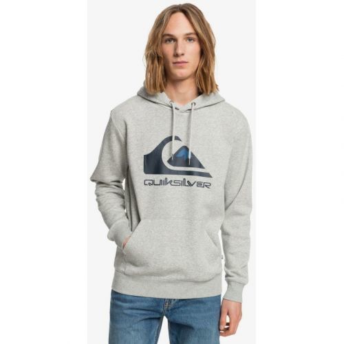MIKINA QUIKSILVER BIG LOGO HOOD - šedá - L