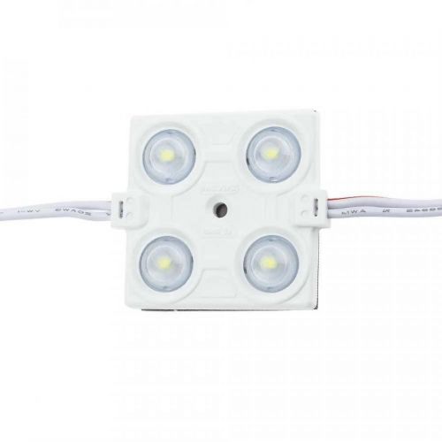 Optonica LED Lens Module 4 2835 Waterproof 2.4W Teplá bílá