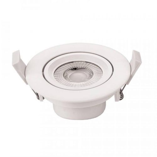 Optonica LED COB Downlight kruhové Rotatable 5W Neutrální bílá 3265