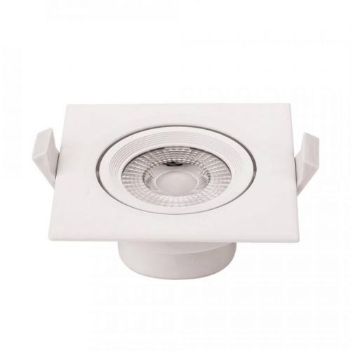 Optonica LED COB Downlight Square Rotatable 7W Neutrální bílá 3288